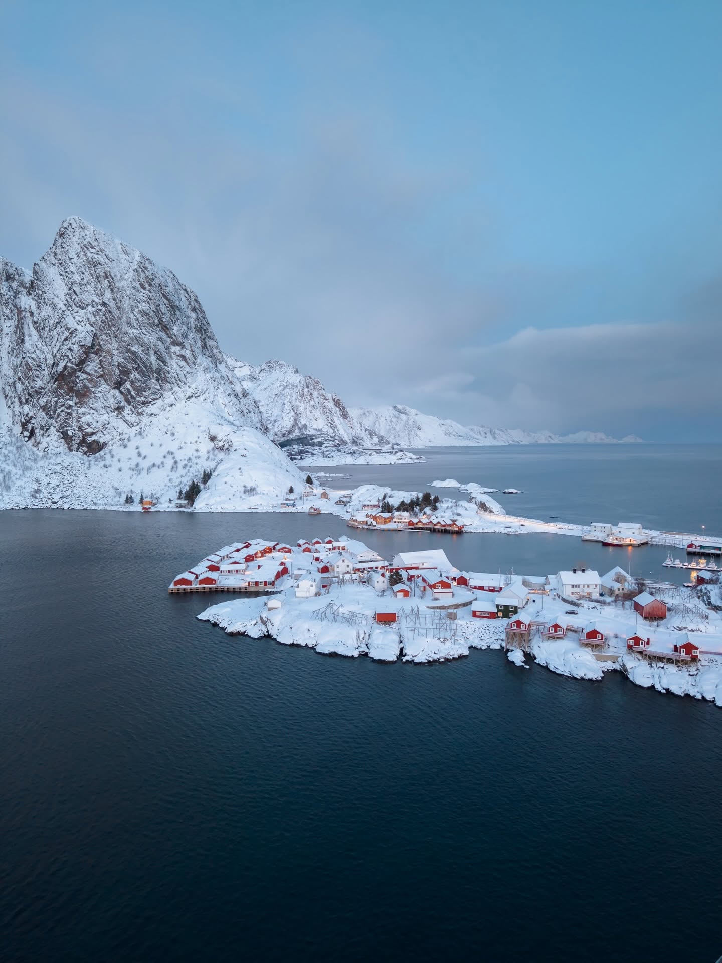 Eliassen Rorbuer fishermen's cabins in Lofoten